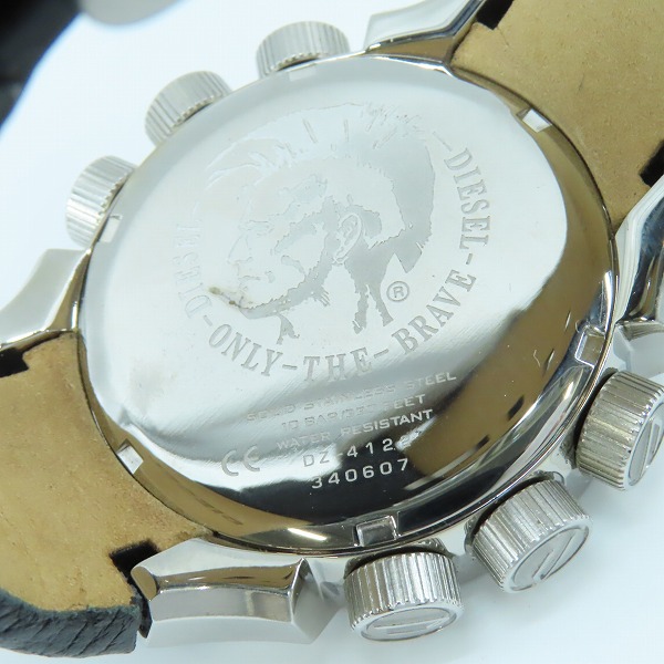 実際に弊社で買取させて頂いたDIESEL/ディーゼル クォーツ 腕時計 DZ-4122【動作未確認】 の画像 3枚目