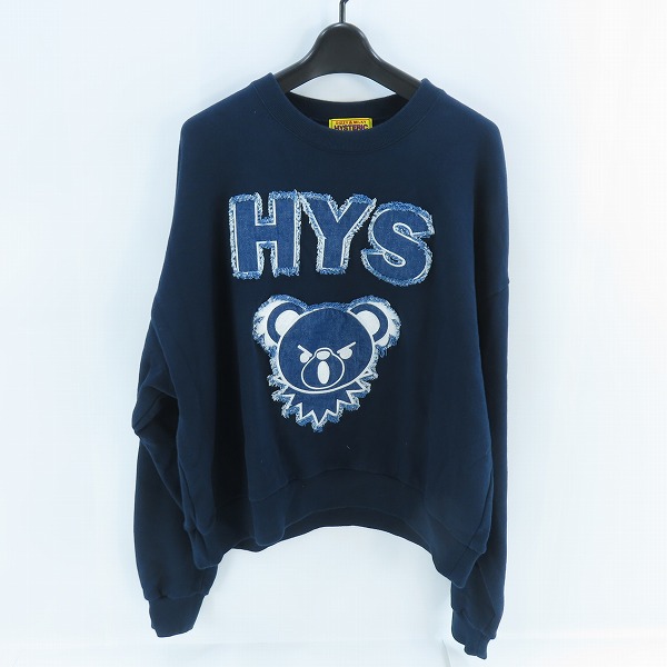 実際に弊社で買取させて頂いたHYSTERIC GLAMOUR/ヒステリックグラマー 23SS HYS DEAD アップリケ オーバーサイズ スウェット 01231CS04 /F