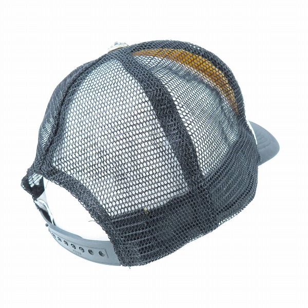 実際に弊社で買取させて頂いたCHROME HEARTS/クロムハーツ CHクロスボタン トラッカーキャップの画像 3枚目