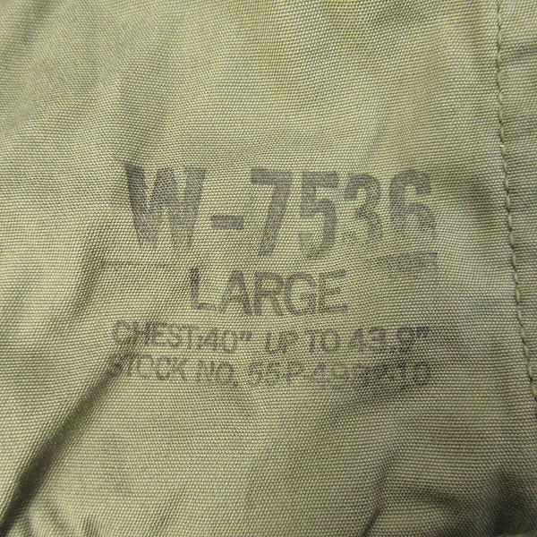 実際に弊社で買取させて頂いたBUZZ RICKSONS/バズリクソンズ M-51 フィールドパーカー BR12266/Lの画像 2枚目