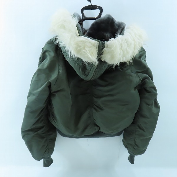 実際に弊社で買取させて頂いたALPHA INDUSTRIES/アルファ インダストリーズ N-2B ミリタリー フライトジャケット MIL-J-6278F/Mの画像 1枚目