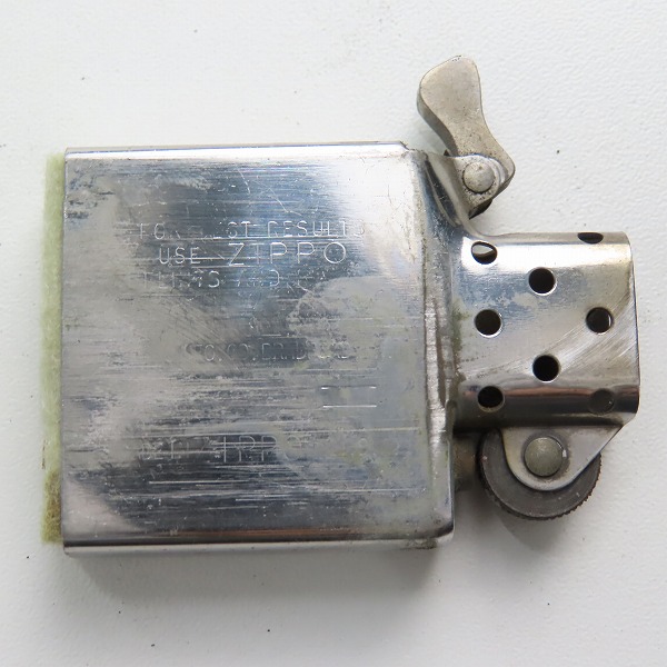 実際に弊社で買取させて頂いたZIPPO/ジッポー HARLEY-DAVIDSON/ハーレーダビッドソン メタル貼り 1992年製の画像 5枚目