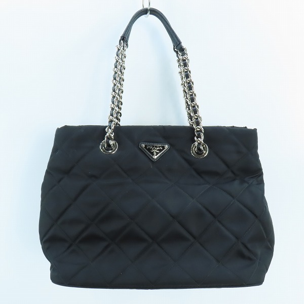 実際に弊社で買取させて頂いたPRADA/プラダ TESSUTO IMPUNTU/チェーンキルティングトートバッグ/ショルダーバッグ 1BG740