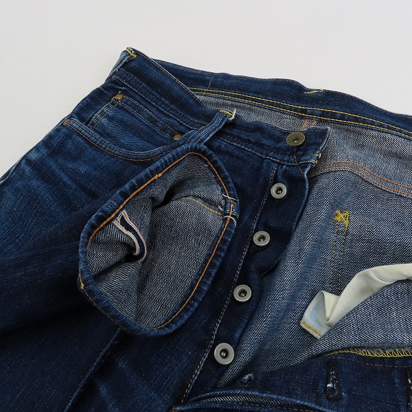 実際に弊社で買取させて頂いたEVISU/エヴィス Lot2101 デニムパンツ/34×35の画像 2枚目