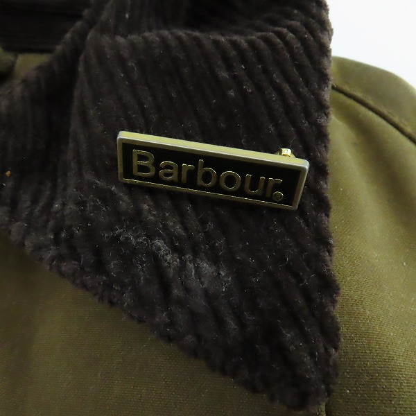 実際に弊社で買取させて頂いたBARBOUR/バブアー BEDALE JACKET/ビデイルジャケット サンドストーン C38/97CMの画像 8枚目