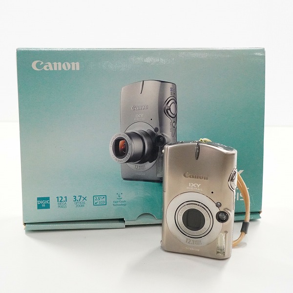 実際に弊社で買取させて頂いたCanon/キャノン PC1248 IXY DIGITAL 2000 IS コンパクトデジタルカメラ 簡易動作確認済み