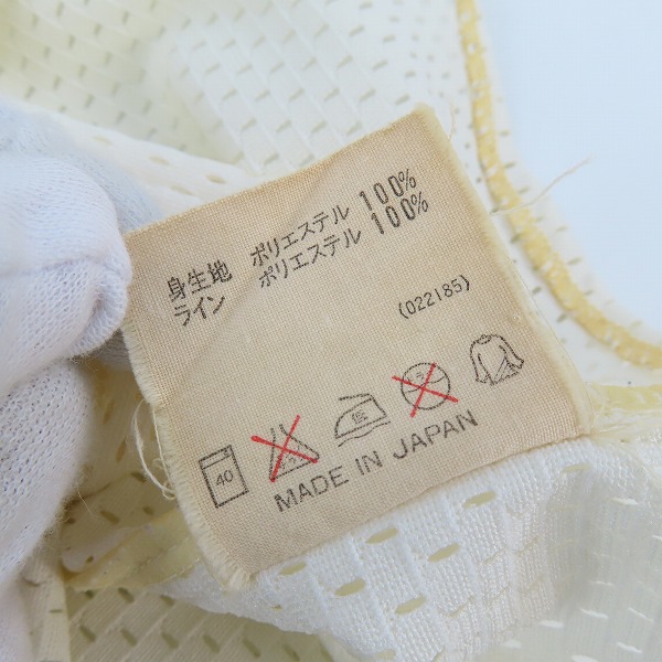 実際に弊社で買取させて頂いたDESCENTE/デサント製 読売ジャイアンツ/巨人 ＃65渡辺 政仁 支給品 ユニフォーム/Lの画像 4枚目