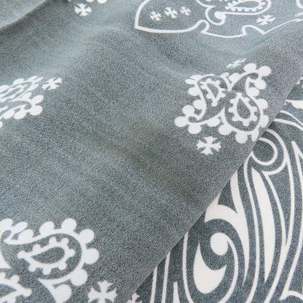 実際に弊社で買取させて頂いたCHROME HEARTS/クロムハーツ ペイズリー バンダナ スカーフの画像 3枚目