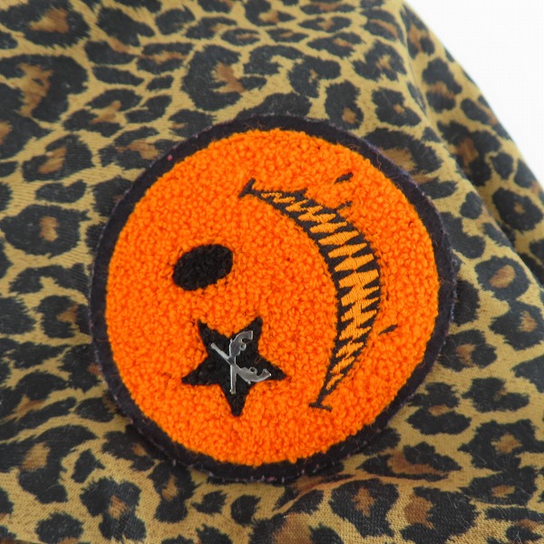 実際に弊社で買取させて頂いたroarguns×ONEMADE/ロアーガンズ×ワンメイド レオパード プルオーバー ロングパーカー/4の画像 7枚目