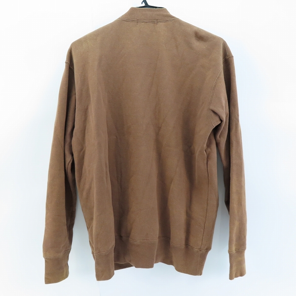 実際に弊社で買取させて頂いたA BATHING APE/アベイシングエイプ  パッチ付き スウェット カーディガン/Lの画像 1枚目