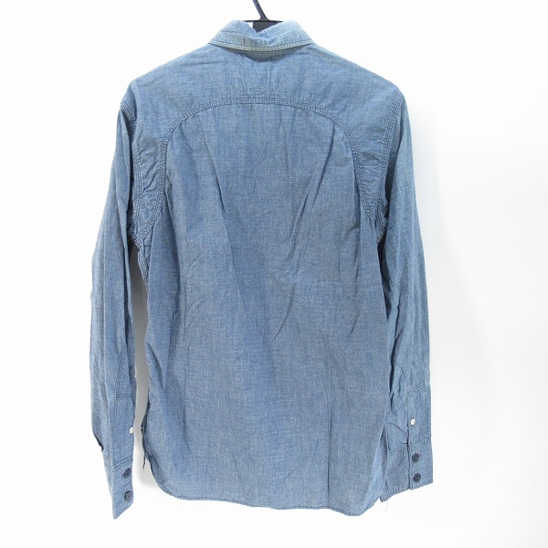 実際に弊社で買取させて頂いたSUGAR CANE×Mister Freedom/シュガーケン×ミスターフリーダム シャンブレー 長袖シャツ/Mの画像 1枚目