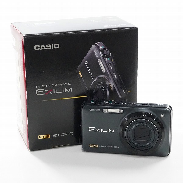 実際に弊社で買取させて頂いたCASIO/カシオ EXILIM EX-ZR10 エクシリム コンパクトデジタルカメラ 動作確認済み