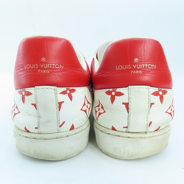 実際に弊社で買取させて頂いたLOUIS VUITTON/ルイヴィトン ルクセンブルグライン ローカットスニーカー LD1119/9.5の画像 1枚目