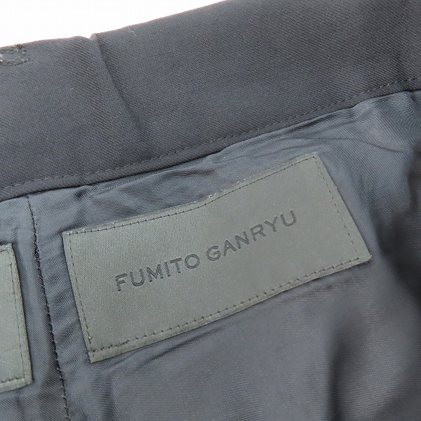 実際に弊社で買取させて頂いたFUMITO GANRYU/フミトガンリュウ キルティング切替 イージーパンツ FU2-PA-09 1の画像 2枚目