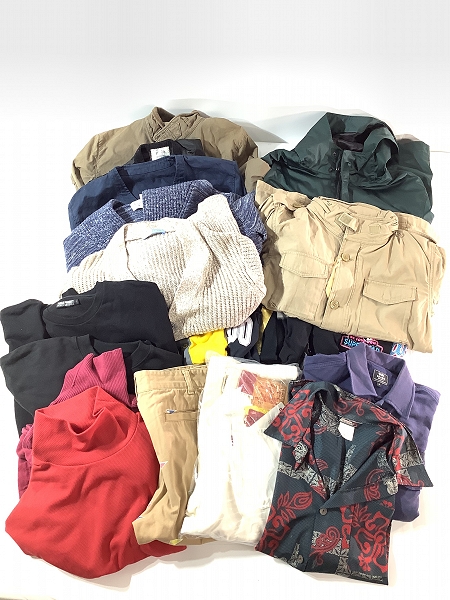 実際に弊社で買取させて頂いた【おまとめ/未使用含む】ビームス/トミーヒルフィガー/リーバイス 他 デニムパンツ/チノパン/長袖トップス 等