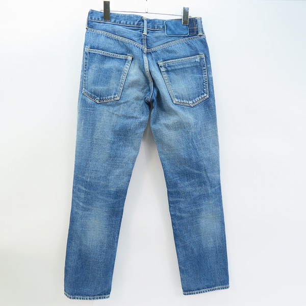 実際に弊社で買取させて頂いたvisvim/ビズビム SOCIAL SCULPTURE DENIM 03 DAMAGED-10/03D10 デニムパンツ ジーンズ ダメージ加工 0116305005002 W32 L30の画像 1枚目