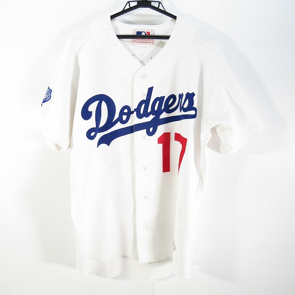 実際に弊社で買取させて頂いたasics/アシックス Rawlings/ローリングス ロサンゼルス ドジャース #17 石井 一久 選手 レプリカユニフォーム L