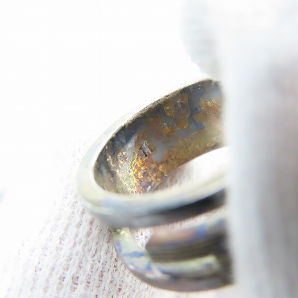 実際に弊社で買取させて頂いたGUCCI/グッチ Gロゴ リング 10-10.5号の画像 7枚目