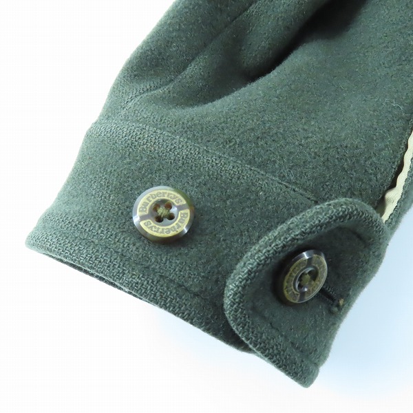 実際に弊社で買取させて頂いたBurberrys/バーバリーズ ウール ジップジャケット ブルゾンジャケット/Lの画像 9枚目