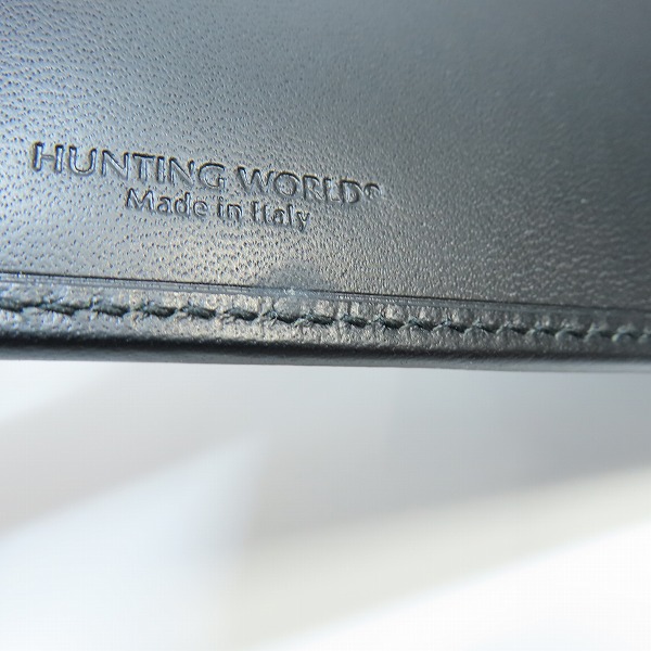 実際に弊社で買取させて頂いた【未使用】HUNTING WORLD/ハンティングワールド 二つ折り財布/ウォレット の画像 6枚目