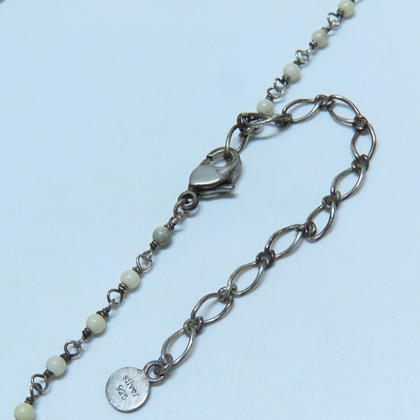 実際に弊社で買取させて頂いたGARNI/ガルニ シルバー×ストーン ネックレス の画像 3枚目