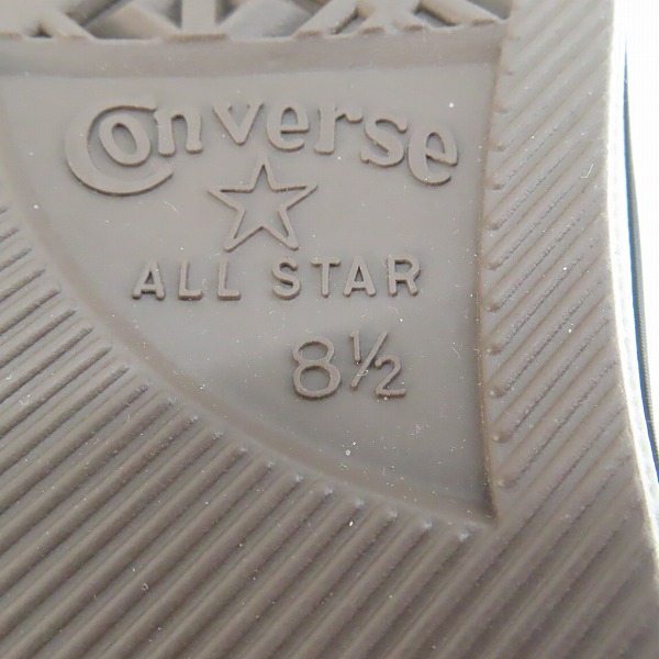 実際に弊社で買取させて頂いた【未使用】CONVERSE/コンバース ALL STAR MADE IN JAPAN/オールスター 日本製 ローカットスニーカー/8.5の画像 5枚目