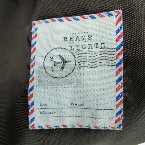 実際に弊社で買取させて頂いたBEMAS LIGHTS/ビームス ライツ ハイスツイード チェスターコート Sの画像 4枚目