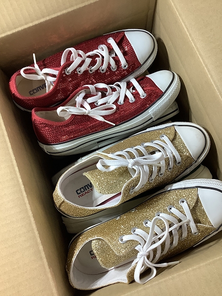 実際に弊社で買取させて頂いた【おまとめ】CONVERSE/コンバース スニーカー 他