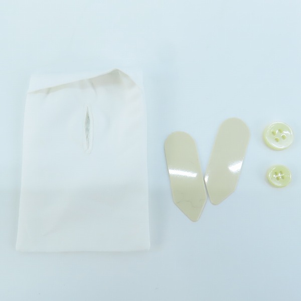 実際に弊社で買取させて頂いた(1)【未使用】SAINT LAURENT/サンローラン 17SS コットン ドレスシャツ 347342 YM16Q/36の画像 7枚目