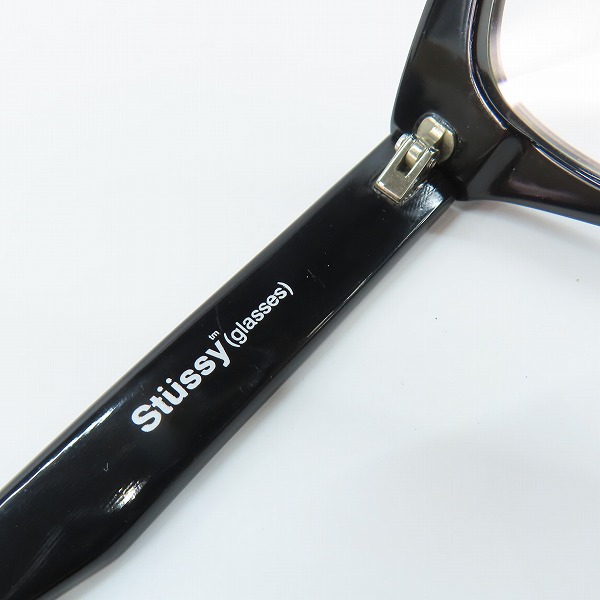 実際に弊社で買取させて頂いたSTUSSY/ステューシー PRINCIPAL サングラス メガネフレーム の画像 4枚目