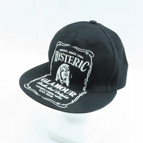 実際に弊社で買取させて頂いた【未使用】HYSTERIC GLAMOUR/ヒステリックグラマー HYS WHISKY刺繍 キャップ 02233QH09