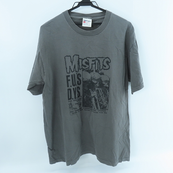 実際に弊社で買取させて頂いたUNITED SPORTS/ユナイテッドスポーツ Misfits/ミスフィッツ バンドTシャツ L