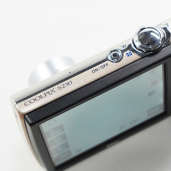 実際に弊社で買取させて頂いたNikon/ニコン COOLPIX S230 クールピクス コンパクトデジタルカメラ 動作確認済みの画像 3枚目
