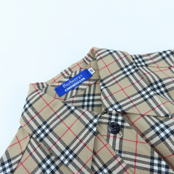 実際に弊社で買取させて頂いたBurberry London BLUE LABEL/バーバリーロンドン ブルーレーベル ノバチェック ワンピース /38の画像 5枚目