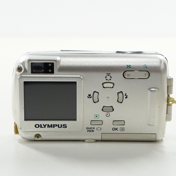 実際に弊社で買取させて頂いたOLYMPUS/オリンパス CAMEDIA μ-10 DIGITAL ミュー コンパクトデジタルカメラ 動作未確認の画像 3枚目