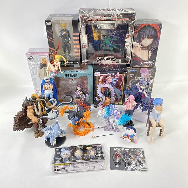 実際に弊社で買取させて頂いた【おまとめ/未開封含む】バンダイ 他 ONE PIECE/呪術廻戦/遊戯王/リゼロ 等 フィギュア