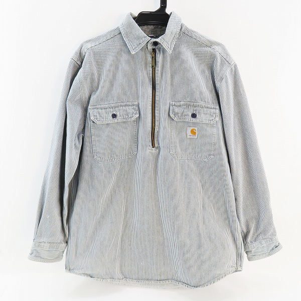 実際に弊社で買取させて頂いたCarhartt/カーハート  HICKORY STRIPE SHIRT/ヒッコリーストライプシャツ 100092-965/M