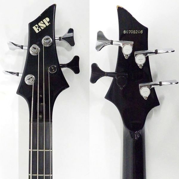 実際に弊社で買取させて頂いた★【ジャンク】ESP/イーエスピー Forest/フォレスト アクティブ 4弦エレキベースの画像 2枚目