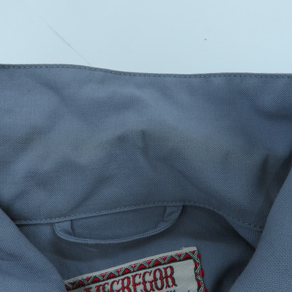 実際に弊社で買取させて頂いたWACKO MARIA×McGREGOR/ワコマリア×マクレガー 23SS ドリズラー ジャケット 113113106/Mの画像 8枚目