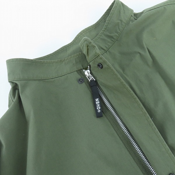 実際に弊社で買取させて頂いたNEIGHBORHOOD/ネイバーフッド 22SS WEATHER SHORT/CN-JK ジャケット 221SPNH-JKM01/Lの画像 7枚目