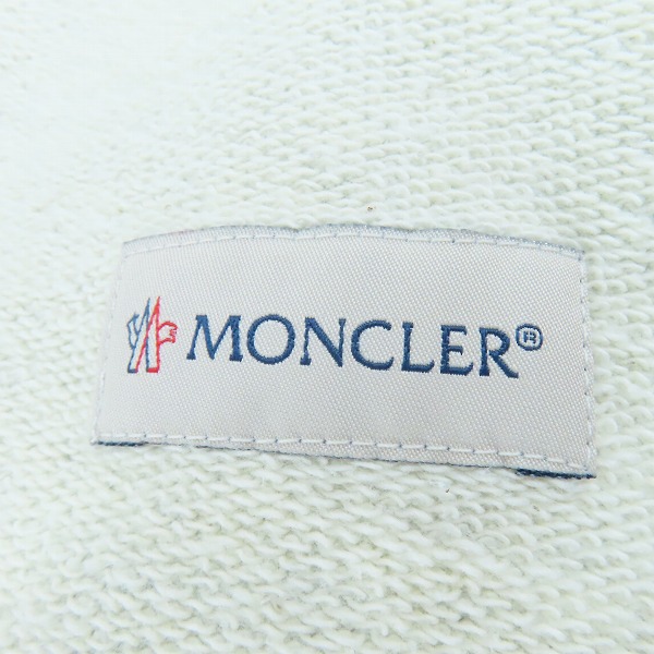 実際に弊社で買取させて頂いた【JPタグ】MONCLER/モンクレール Charcoal Cotton French Terry Shorts/スウェット ショートパンツ G10918H74010/Mの画像 2枚目
