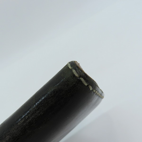 実際に弊社で買取させて頂いたTHE FLAT HEAD/フラットヘッド レザー 二つ折り長財布の画像 7枚目