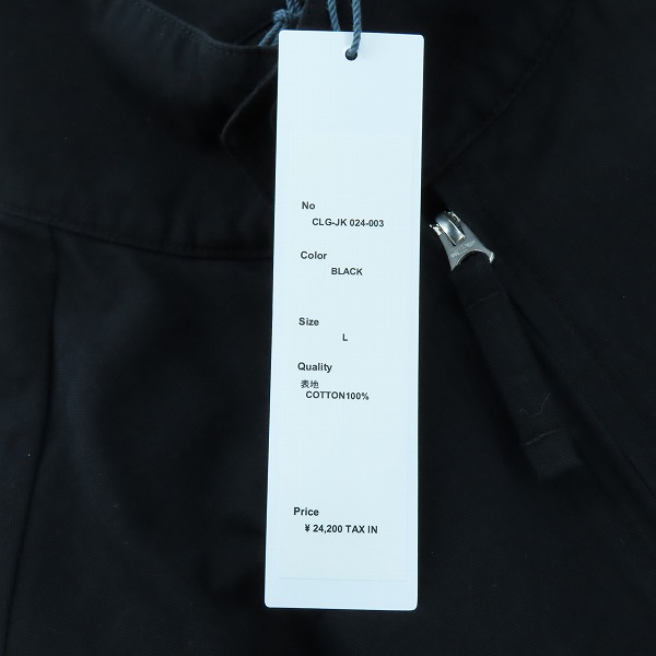 実際に弊社で買取させて頂いた【未使用】CHALLENGER/チャレンジャー COTTON SWING TOP/スウィングトップ CLG-JK 024-003/Lの画像 6枚目