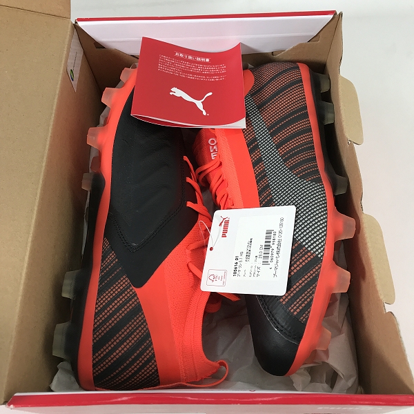 実際に弊社で買取させて頂いた【未使用】PUMA/プーマ ワン 5.1 HG サッカースパイク/105616 01/26の画像 6枚目