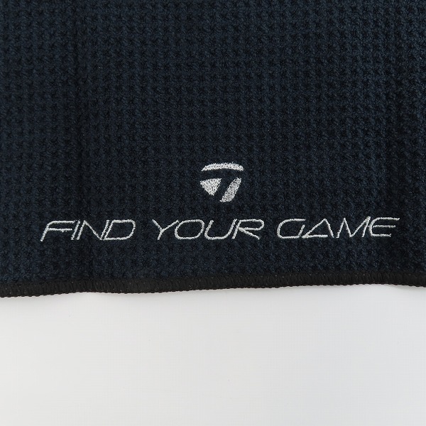 実際に弊社で買取させて頂いた【未使用】Kith×TaylorMade/キス×テーラーメイド Cart Towel カートタオル BLACKの画像 3枚目