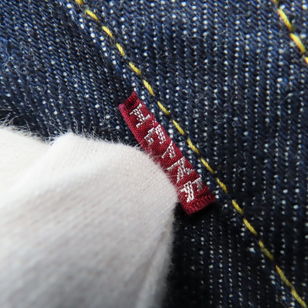 実際に弊社で買取させて頂いたEVISU/エヴィス Lot2013 デニムパンツ/34×35の画像 4枚目