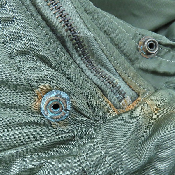 実際に弊社で買取させて頂いたALPHA INDUSTRIES/アルファ インダストリーズ N-2B ミリタリー フライトジャケット MIL-J-6278F/Mの画像 5枚目