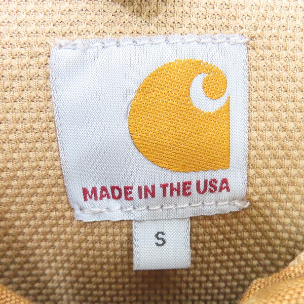 実際に弊社で買取させて頂いた Carhartt/カーハート Active Jacket Thermal Lined アクティブジャケット J131-BRN/Sの画像 2枚目