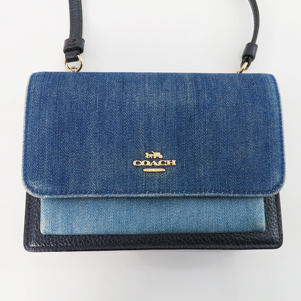 実際に弊社で買取させて頂いたCOACH/コーチ デニム ショルダーバッグ/C3325
