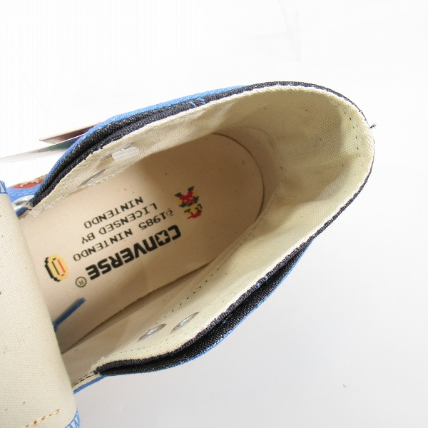 実際に弊社で買取させて頂いた【未使用】CONVERSE/コンバース SUPER MARIO BROS.スーパーマリオブラザーズ ALL STAR SC HI/オールスター 1C362/27.0の画像 4枚目